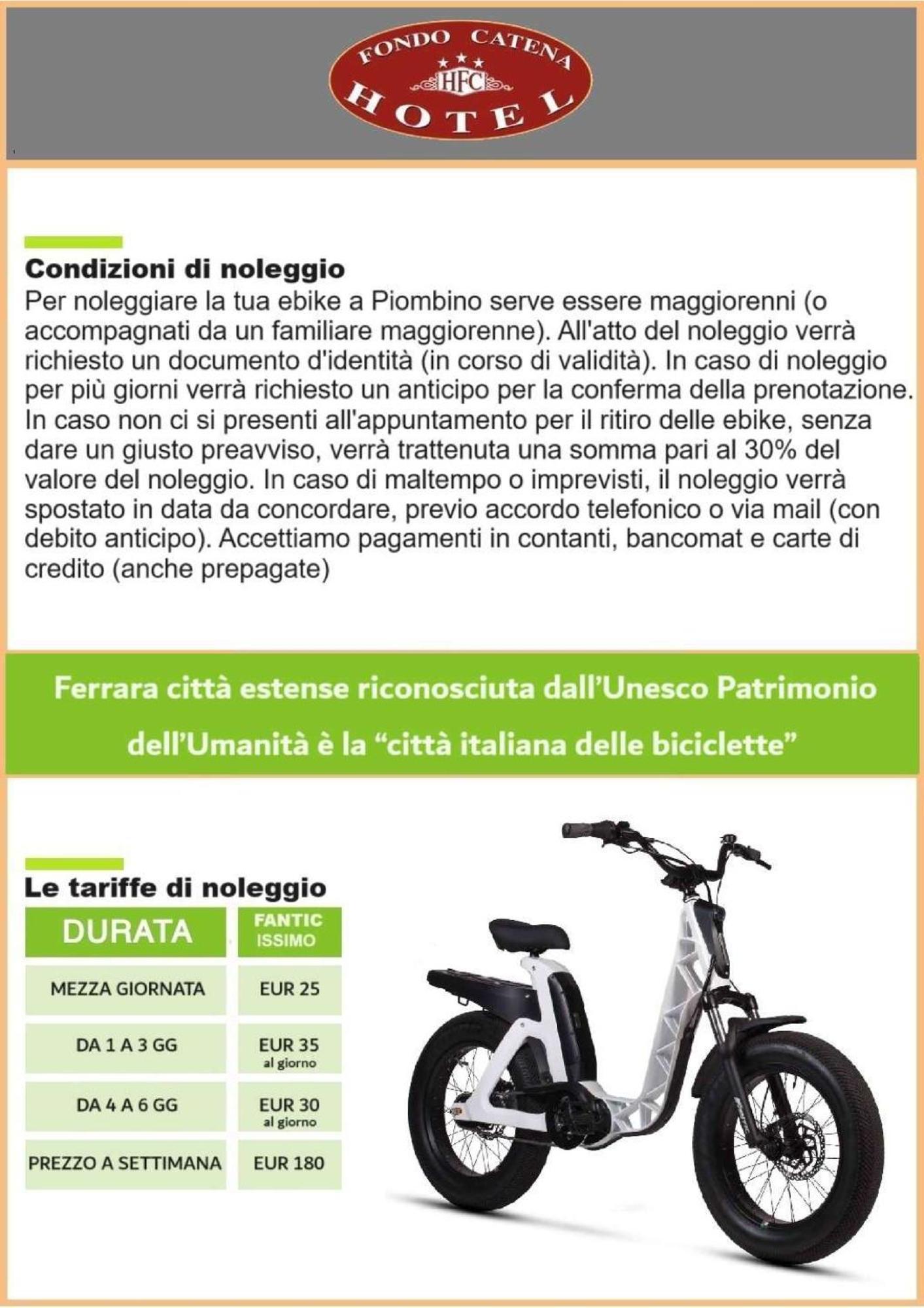 Hotel Fondo Catena Ferrara Esterno foto